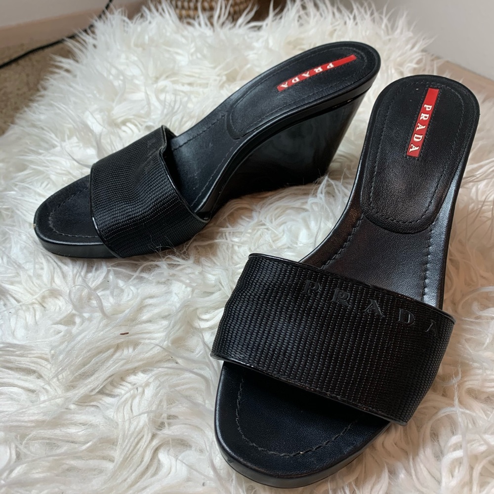 Prada Sandal Wedges